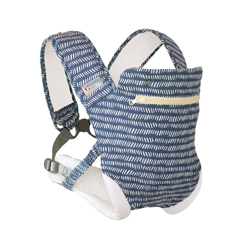 Baby backpack carrier with hipseat in various colours for secure infant transport