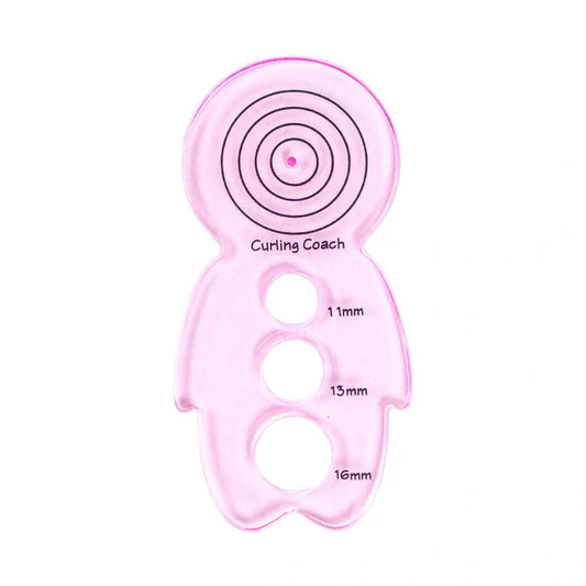 Roll paper hand tools in transparent pink and blue colours