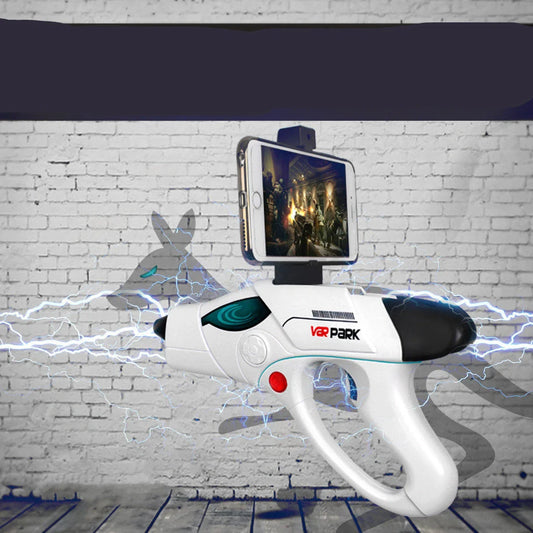 AR Toy 4D Remote Sensing Game Gamepad with Smart Bluetooth Pistol Phone Holder