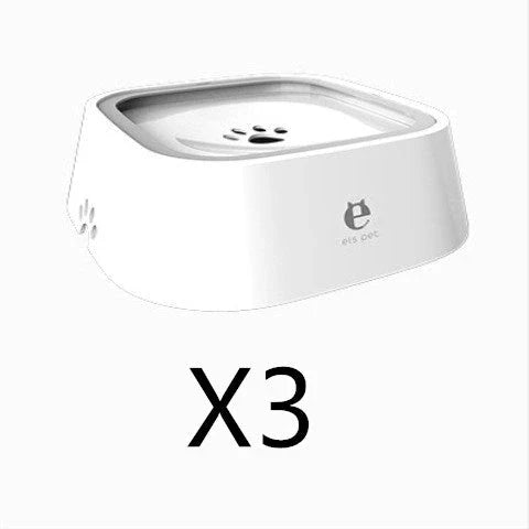 Spill-Proof Floating Pet Water Bowl with Slow Water Intake, Premium ABS & PP Construction, Available in Various Colors and Quantities