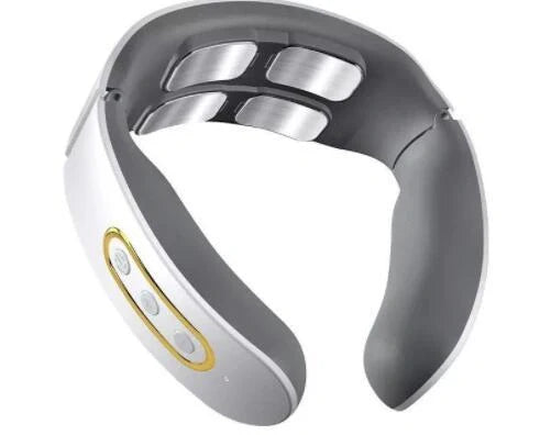 Cervical spine electric hot compress neck protector with USB power and massage functions