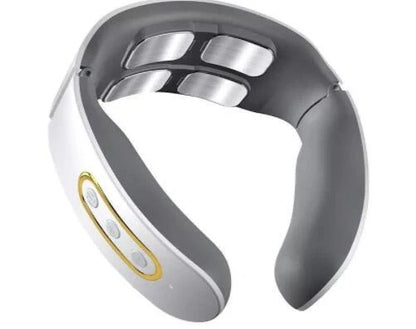 Cervical spine electric hot compress neck protector with USB power and massage functions