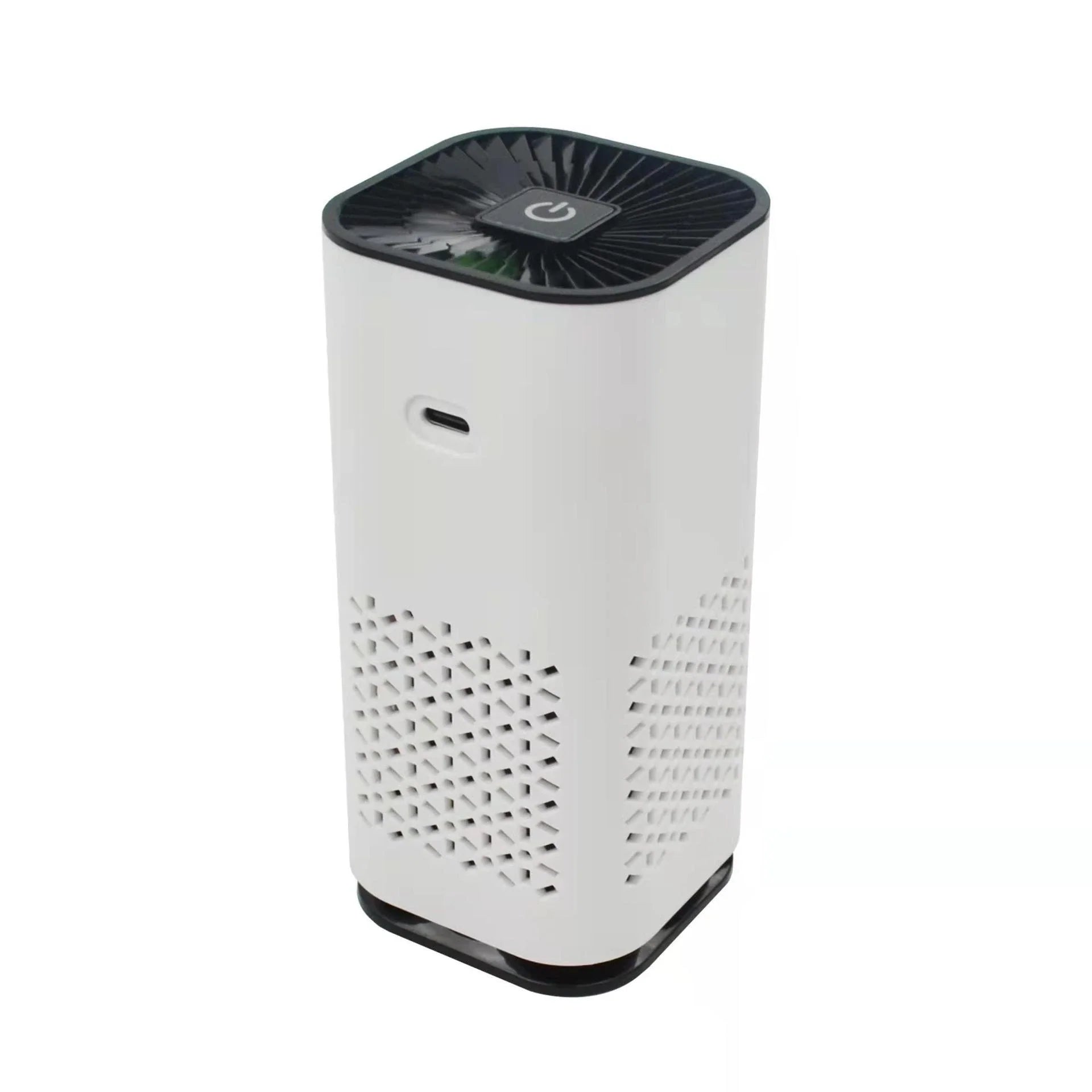 Powerful car air purifier with negative ion generator, designed to remove dust, smoke, and odors for a fresher in-car experience.