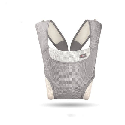 Baby backpack carrier with hipseat in various colours for secure infant transport
