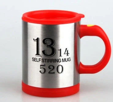 Automatic stirring electric mug in various colours with leak-proof design