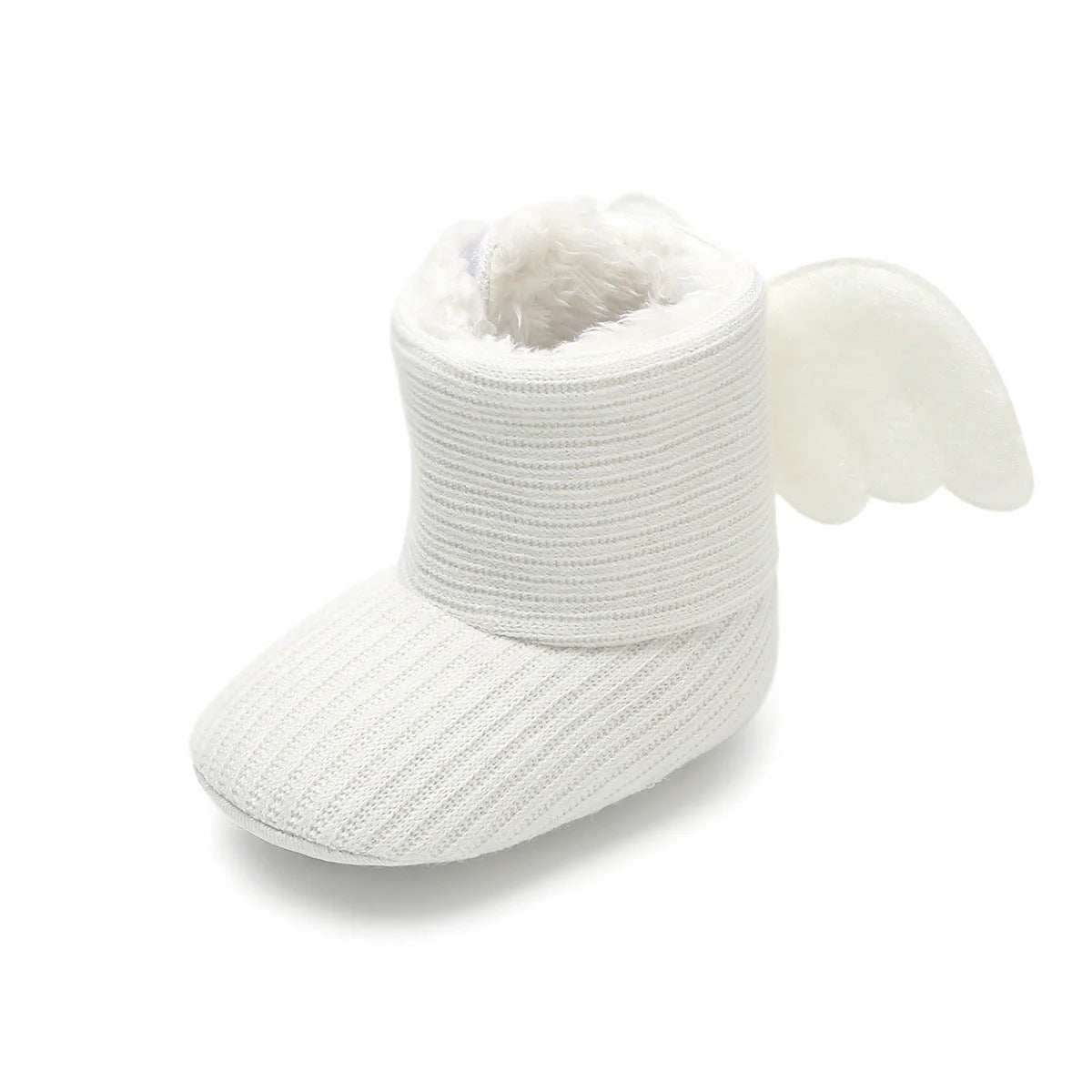Winter Warm Small Wing High Boots for babies in soft cotton, available in multiple colours and sizes.