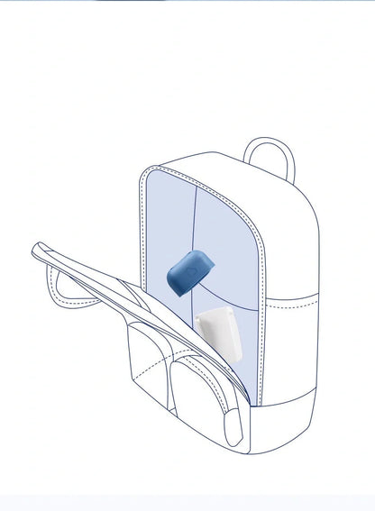 Children's Baby Faucet Extender Wash Station in blue and red colours