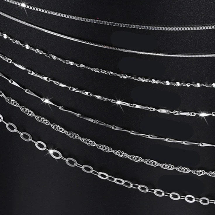 Elegant S925 Sterling Silver Necklace showcasing timeless design and quality craftsmanship
