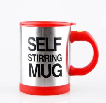 Automatic stirring electric mug in various colours with leak-proof design