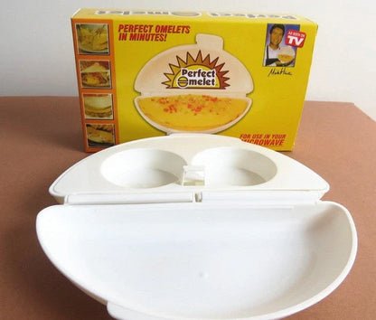 Microwave oven egg tray for quick steamed eggs, made from non-toxic PP material