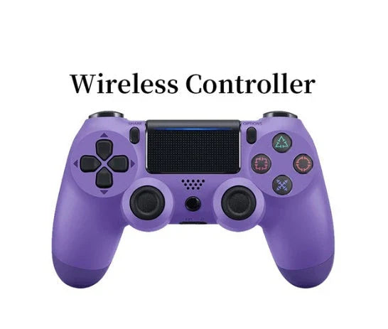 Ergonomic PS4 wireless controller with precise controls, responsive touchpad, and customizable design for an immersive gaming experience