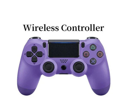 Ergonomic PS4 wireless controller with precise controls, responsive touchpad, and customizable design for an immersive gaming experience