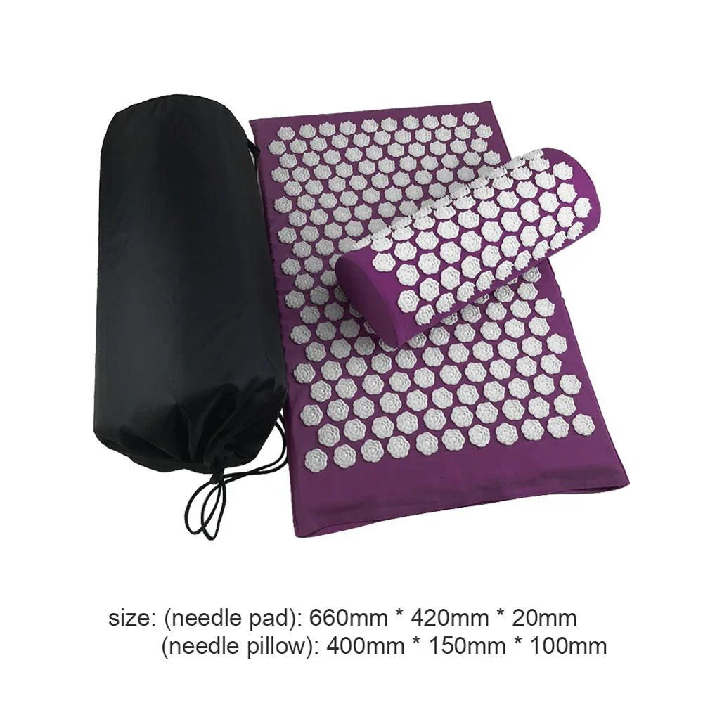 Premium Lotus Acupressure Mats and Pillows for relaxation and rejuvenation