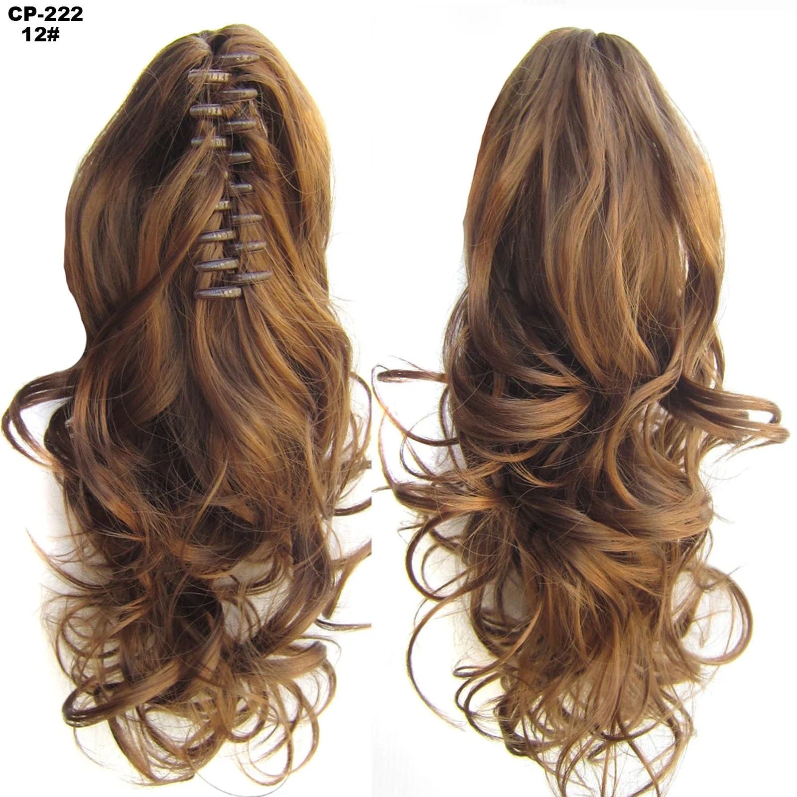 Stylish and realistic-looking hair extension ponytail wrap for versatile hairstyle upgrade