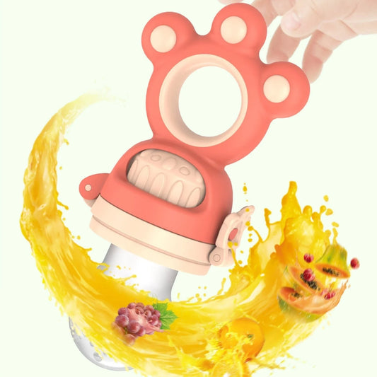 Premium Baby Pacifier Feeder with Soft Silicone Mesh - Hassle-Free Feeding for Healthy Molar Development