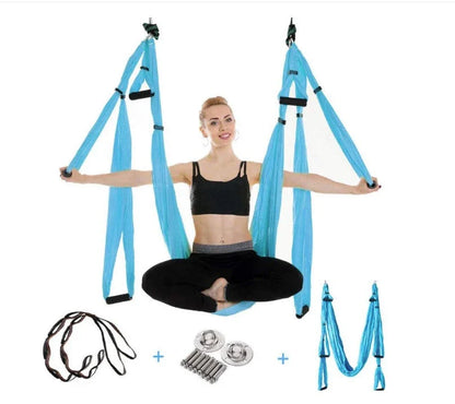 Premium Anti-Gravity Yoga Hammock for Aerial Dance and Fitness - Smooth Rotation, High-Strength Nylon Fabric, Versatile Design
