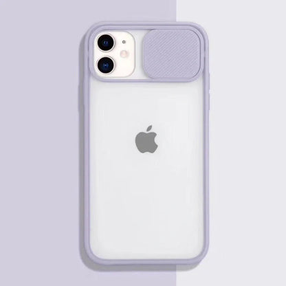 Frosted Surface Camera Protection Mobile Phone Case with Starry Sky Design