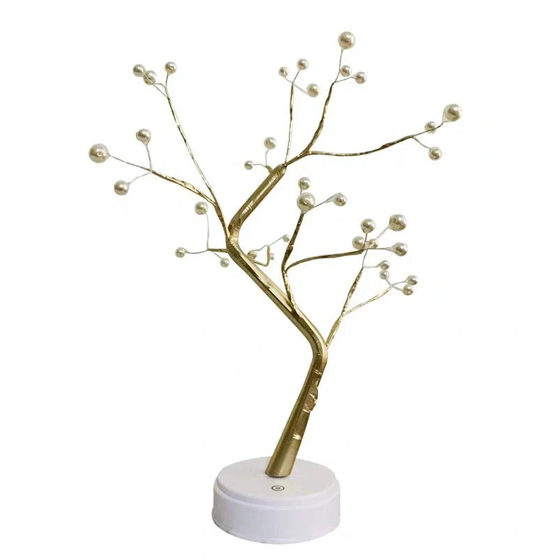 Nordic style LED copper wire bedroom light with warm colours
