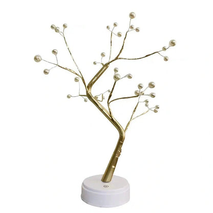 Nordic style LED copper wire bedroom light with warm colours