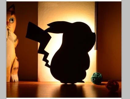 A stylish cat-shaped smart sensor night light that automatically illuminates a room when motion is detected, creating a warm and cozy atmosphere.