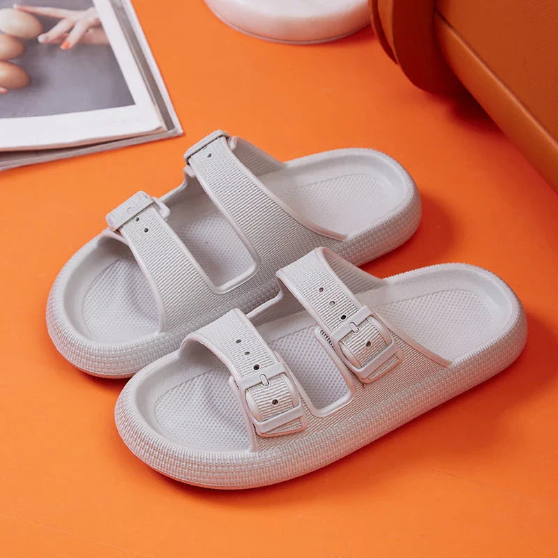 Stylish and comfortable platform slippers for women featuring a variety of vibrant color options