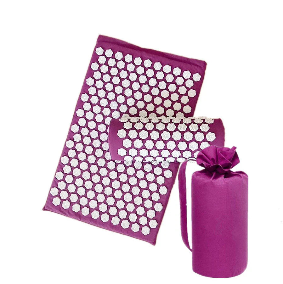Premium Lotus Acupressure Mats and Pillows for relaxation and rejuvenation