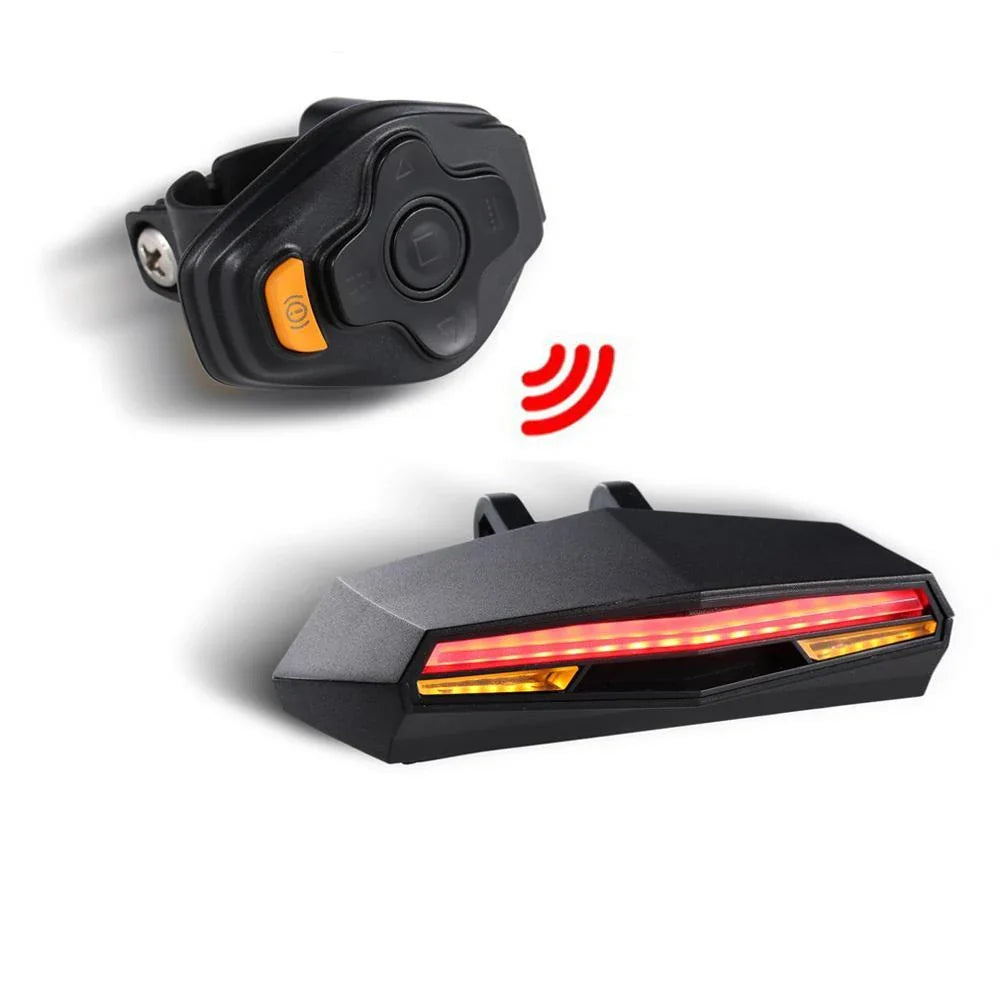 Ampulla Smart LED Wireless Tail Light with Batmobile-inspired design and advanced safety features