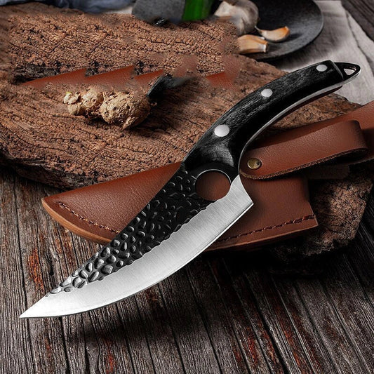 5CrMoV15 high carbon steel butcher knife set for professional meat processing