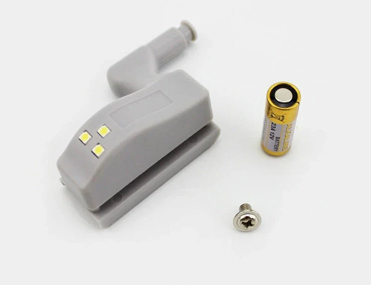 Intelligent LED cabinet lights with automatic sensor and on/off function, providing hands-free illumination for cabinets, closets, and other storage spaces.