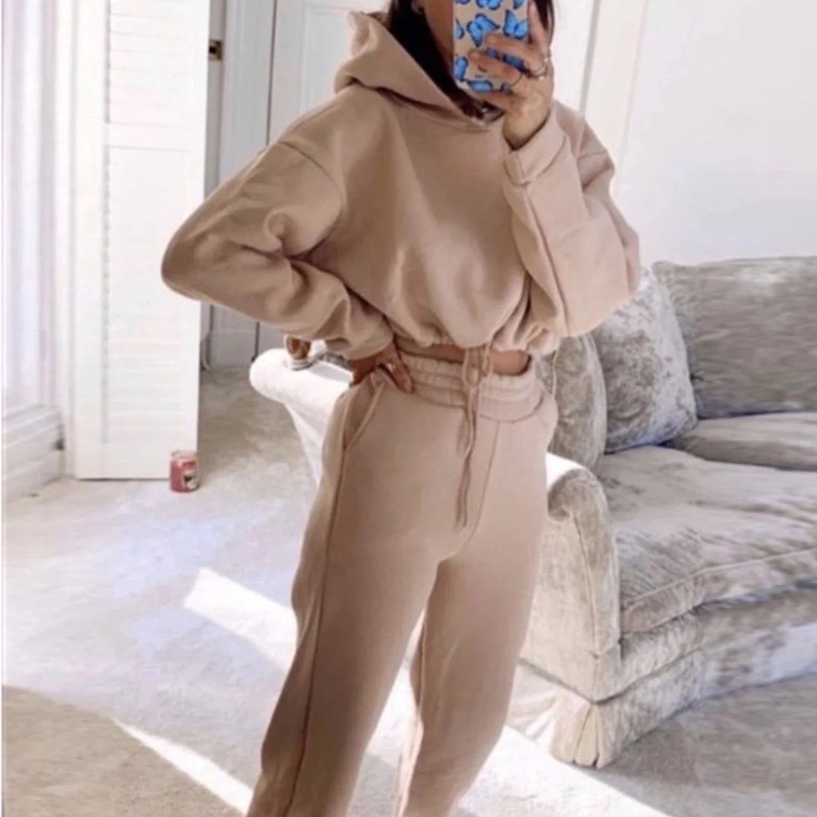 Stylish 2-piece athleisure set for women featuring vibrant colours, comfortable fabrics, and versatile design