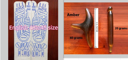 Reflexology socks with acupressure points for therapeutic foot massage