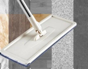 Versatile wooden floor cleaning mop with 360-degree swivel head, scratch-resistant microfiber, and vertical ventilation for effortless cleaning