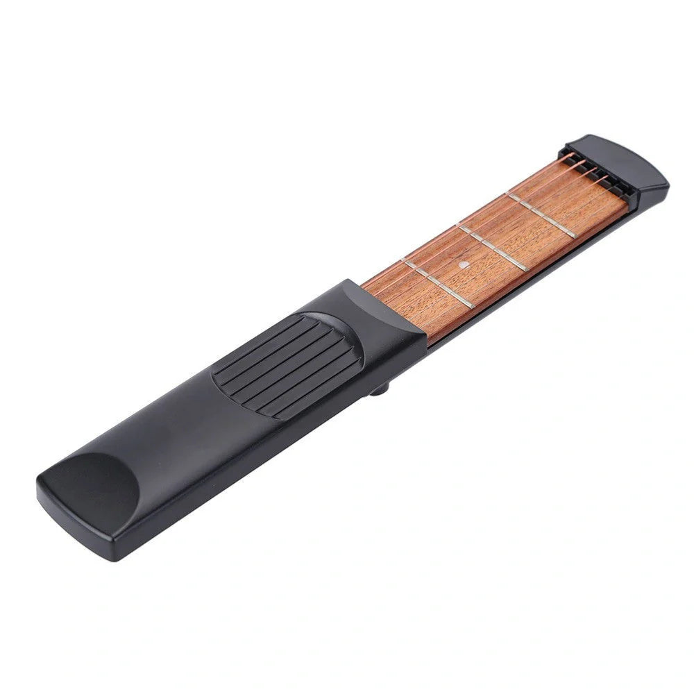 Pocket Guitar portable practice tool for beginners with 6 strings and 4 frets