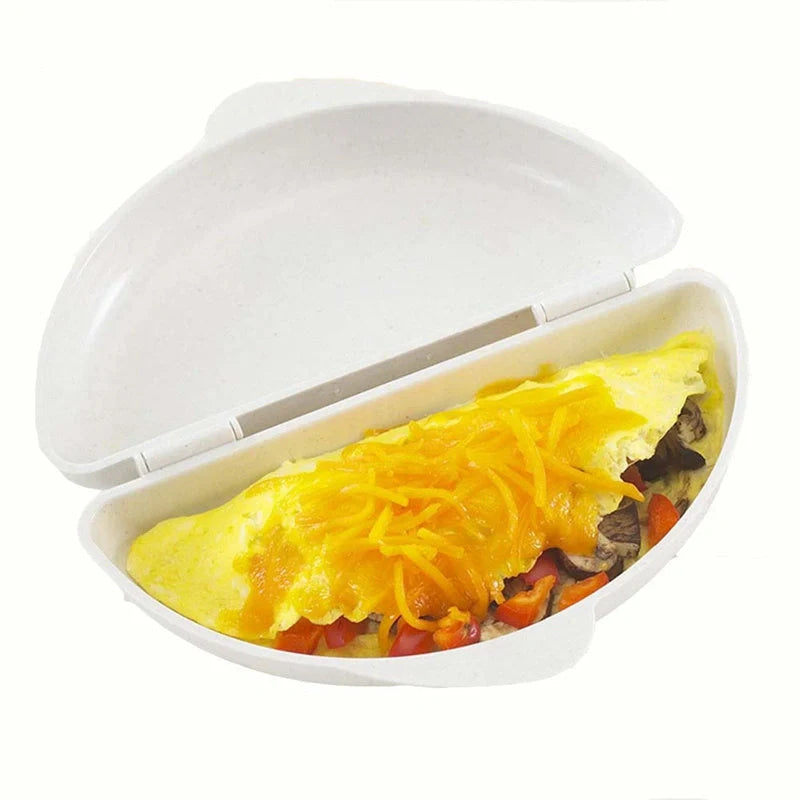 Microwave oven egg tray for quick steamed eggs, made from non-toxic PP material