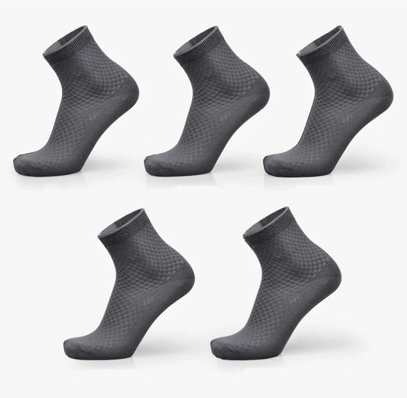 Men's bamboo fibre business socks in various colours for ultimate comfort and style