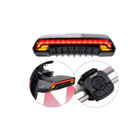Ampulla Smart LED Wireless Tail Light with Batmobile-inspired design and advanced safety features