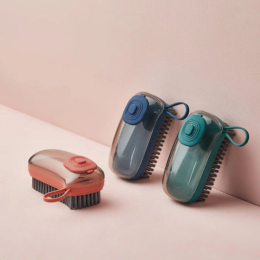 Premium Silicone Dishwashing Brush with Ergonomic Handle for Efficient, Scratch-Free Cleaning