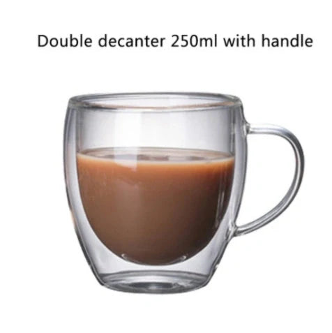 3D double-layer panda cup with skull design and festive inner Christmas tree