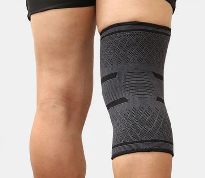 Anti-slip breathable knee support in various colours for joint health