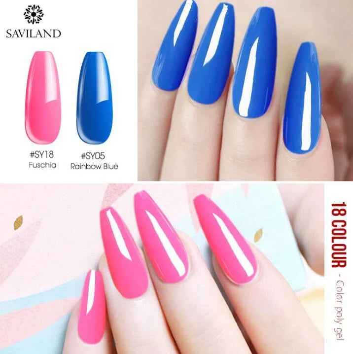 15g Coloured Crystal Nail Extension Glue for vibrant, durable nail art