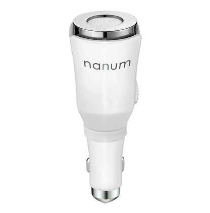 Car aroma diffuser with USB charger in five colours