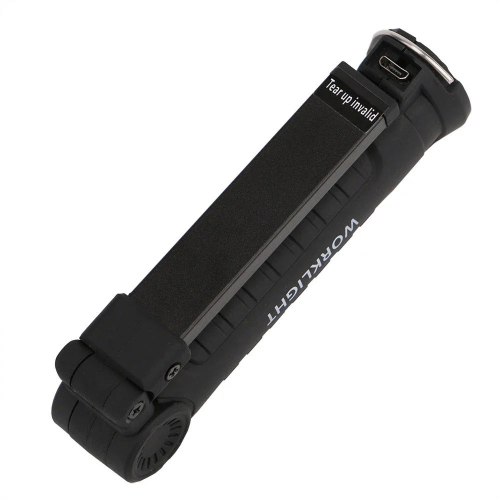 Powerful COB LED Torch with Magnetic Mount and Hanging Hook for Versatile Hands-Free Lighting