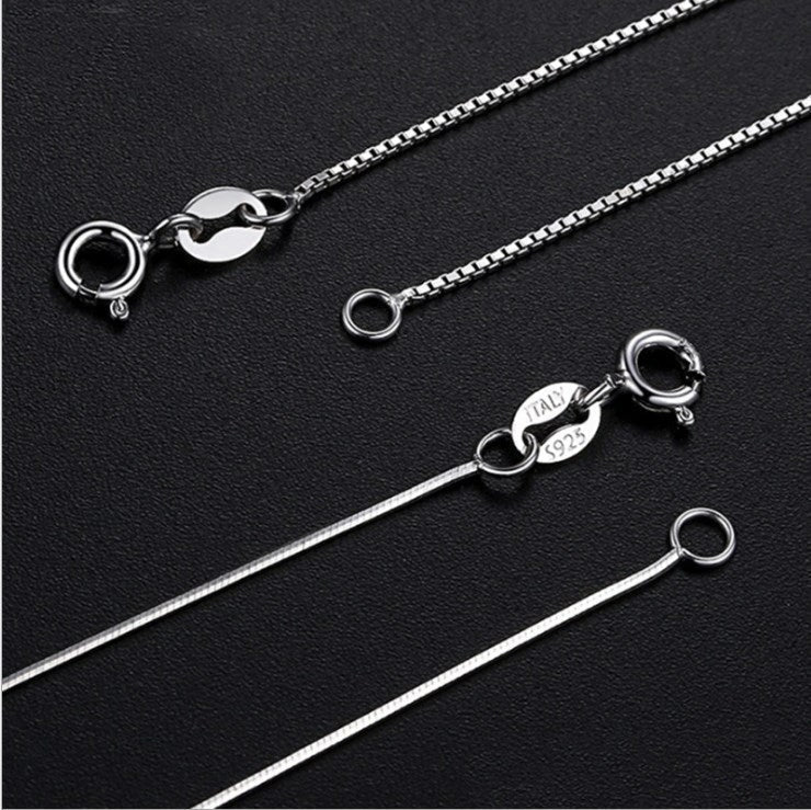 Elegant S925 Sterling Silver Necklace showcasing timeless design and quality craftsmanship