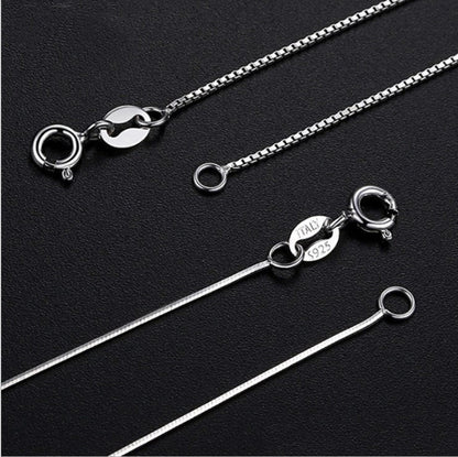 Elegant S925 Sterling Silver Necklace showcasing timeless design and quality craftsmanship