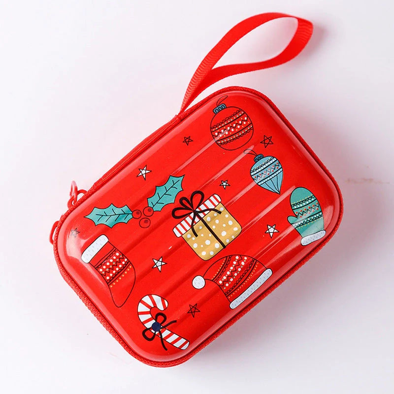 Tinplate coin purse with anime-inspired cartoon graphics, available in various stylish designs