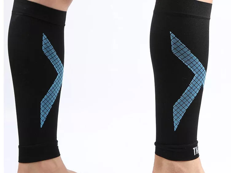 Adjustable sports compression socks in nylon for running, hiking, and cycling