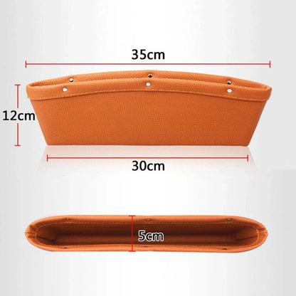 Premium Faux Leather Car Seat Organiser Caddy in various colours, providing convenient storage for phones, keys, and other small items