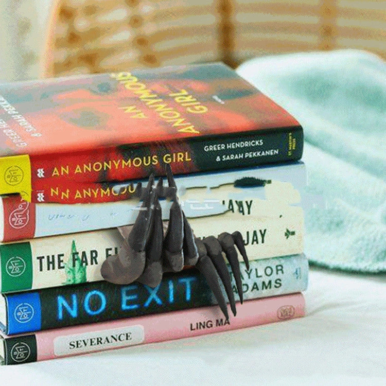 Devil's Hand 3D Resin Bookmark - Unique and Spooky Book Accessory