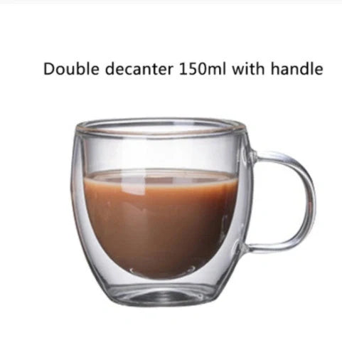 3D double-layer panda cup with skull design and festive inner Christmas tree