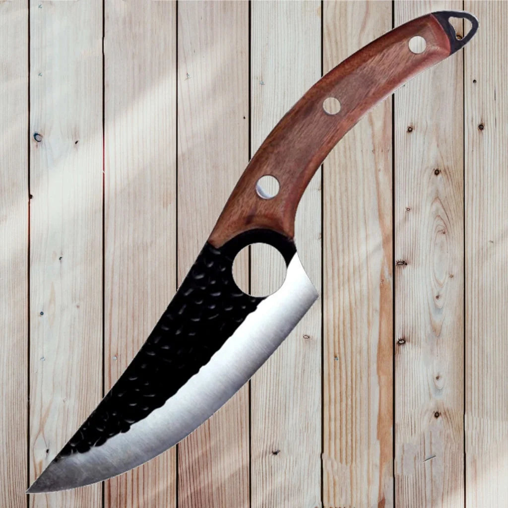 5CrMoV15 high carbon steel butcher knife set for professional meat processing